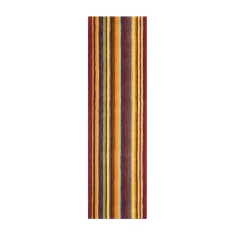 Safavieh Himalaya Collection Adolf Striped Runner Rug