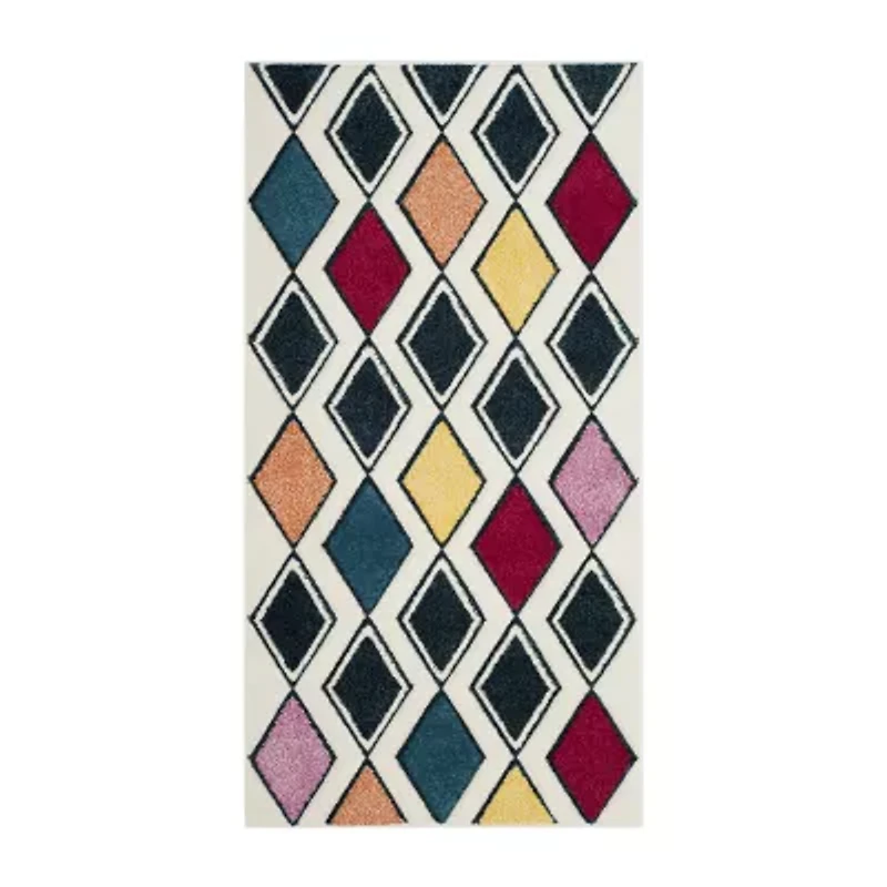 Safavieh Hollywood Collection Stripes Geometric Area Rug