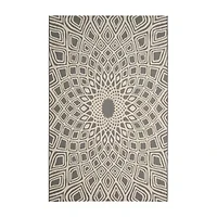 Safavieh Courtyard Collection Jacinth Geometric Indoor/Outdoor Area Rug