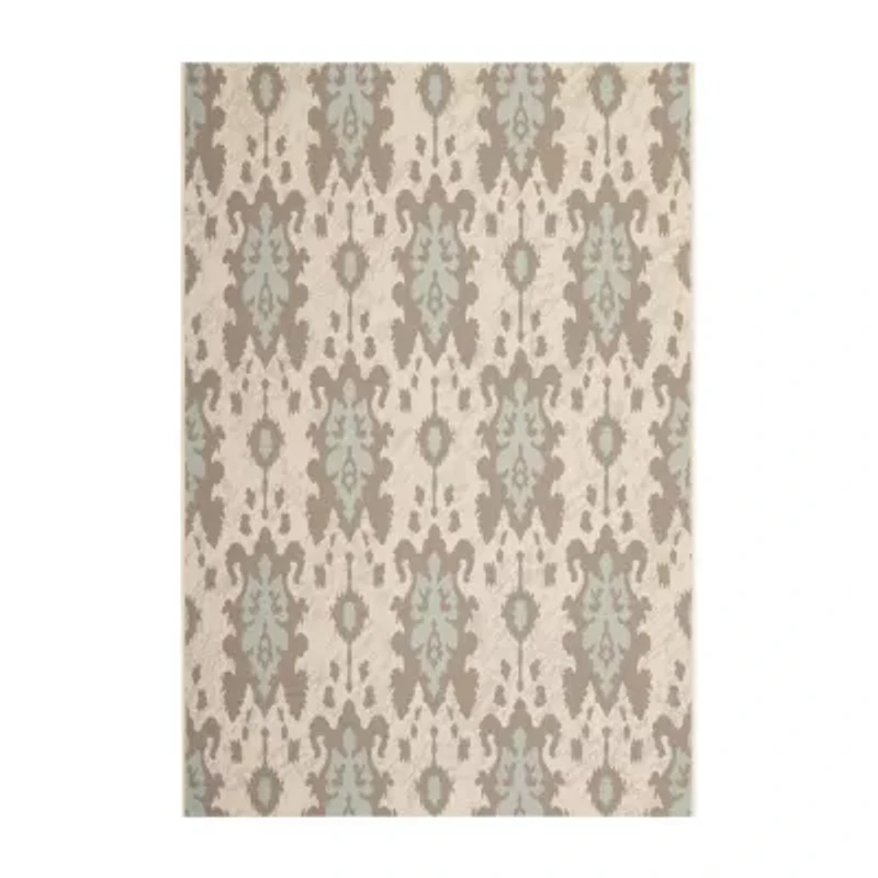 Safavieh Courtyard Collection Jerrod Floral Indoor/Outdoor Area Rug