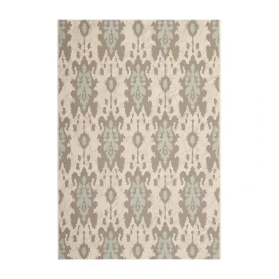 Safavieh Courtyard Collection Jerrod Floral Indoor/Outdoor Area Rug