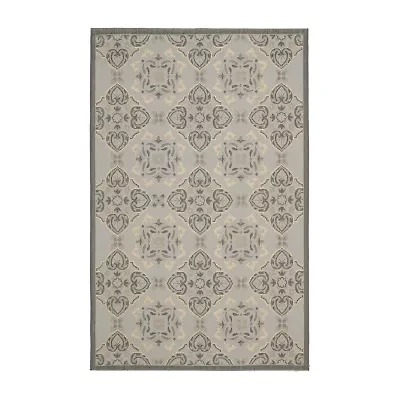 Safavieh Courtyard Collection Jesper Floral Indoor/Outdoor Area Rug