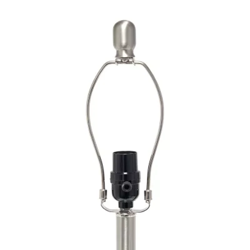 All the Rages Lalia Home Hammered Glass Jar With Linen Shade Table Lamp