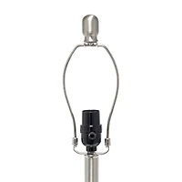 All the Rages Lalia Home Hammered Glass Jar With Linen Shade Table Lamp