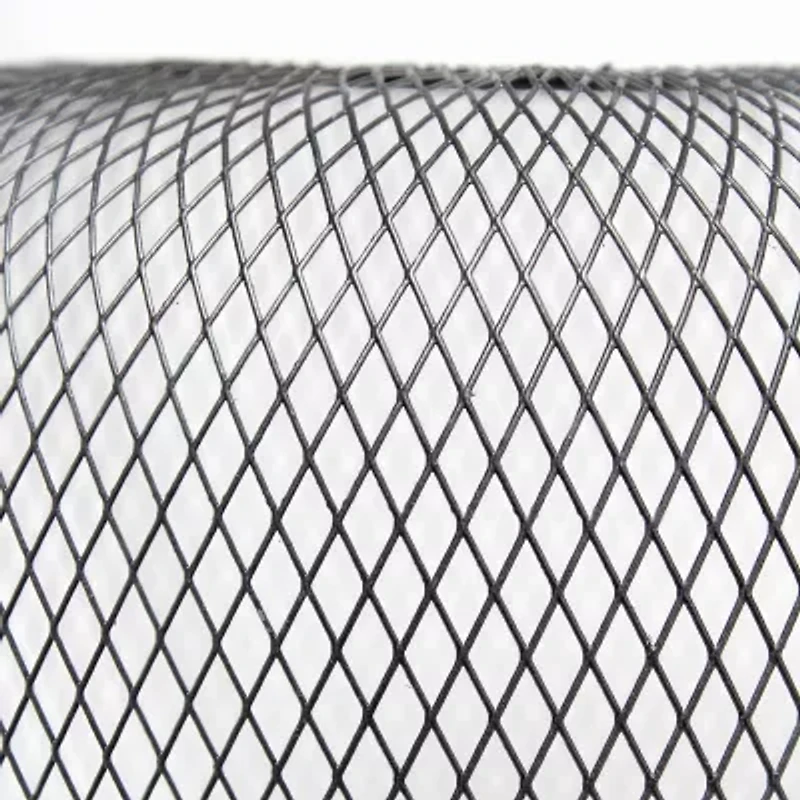 All the Rages Simple Designs Mesh Industrial Metal Table Lamp
