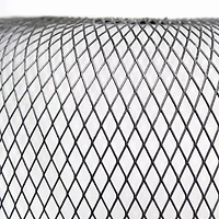 All the Rages Simple Designs Mesh Industrial Metal Table Lamp