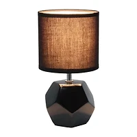 Simple Designs Round Prism Mini Table Lamp