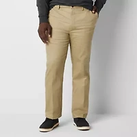 St. John's Bay Universal Easy Care Extender Mens Classic Fit Big and Tall Flat Front Pant