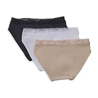 Maidenform Little & Big Kid Girls 3 Pack Seamless Hipster Panty R30031j-As1