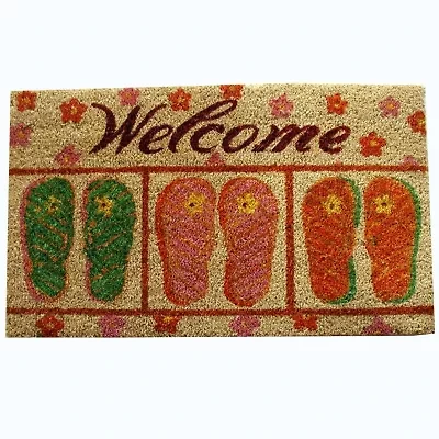 PVC Flip Flop Rectangular Doormat - 18"X30"