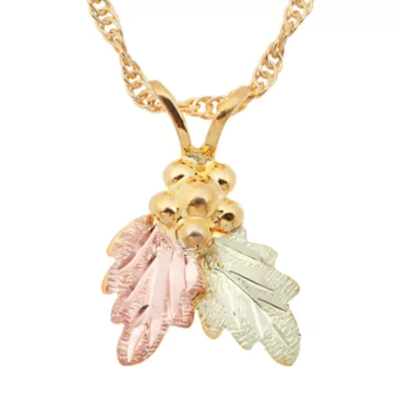 Landstroms Black Hills Gold 10K Gold Pendant Necklace