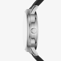 Skechers Womens Black Leather Strap Watch Sr6255