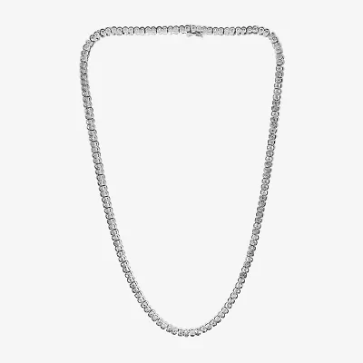 Effy Final Call Womens 1 1/4 CT. T.W. Natural White Diamond Sterling Silver 18 Inch Pendant Necklace