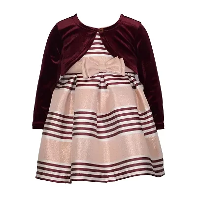 Bonnie Jean Little Girls 2-pc. Jacket Dress