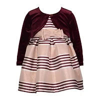 Bonnie Jean Little Girls 2-pc. Jacket Dress
