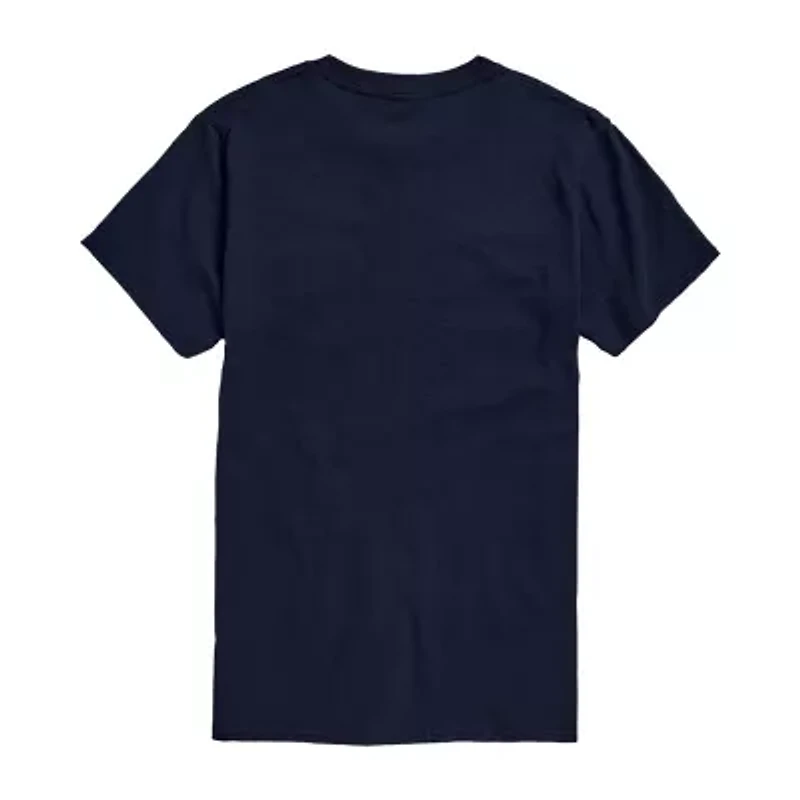 Give Thanks Mens Crew Neck Short Sleeve Regular Fit Graphic T-Shirt