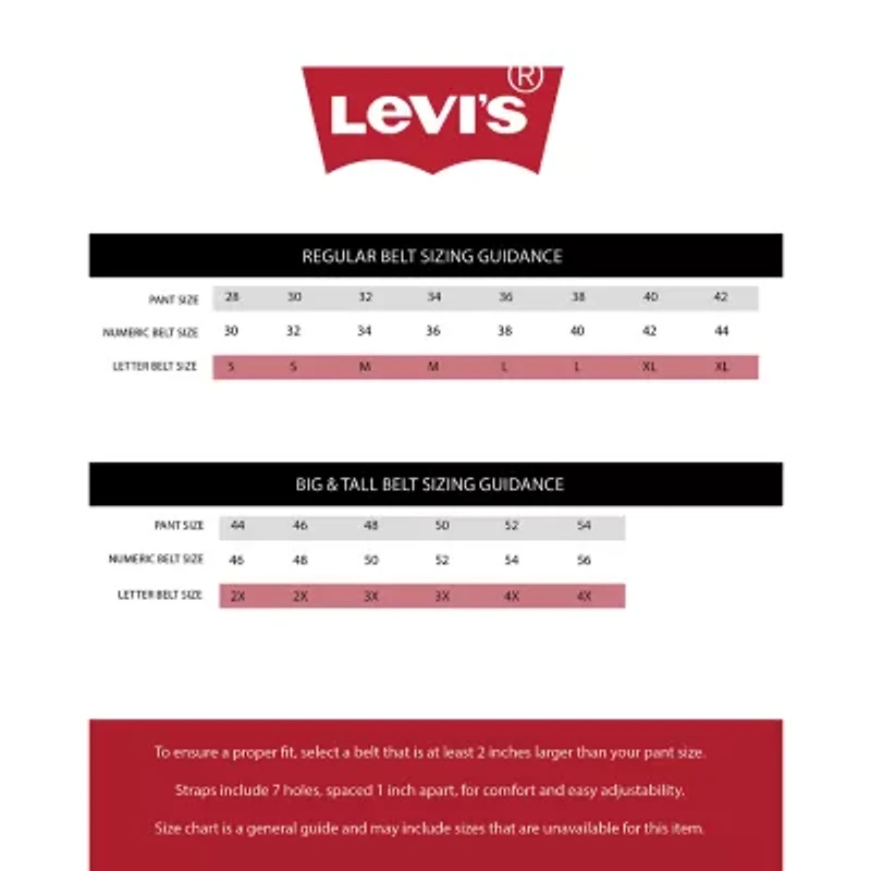 Levi's Roller Buckle Mens Belt