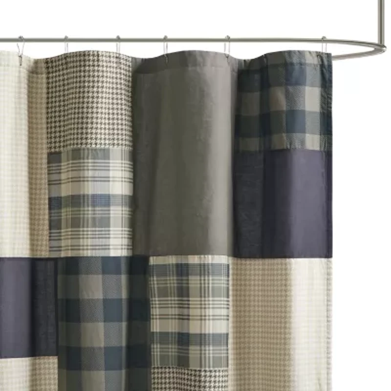 Woolrich Winter Hills Cotton Shower Curtain