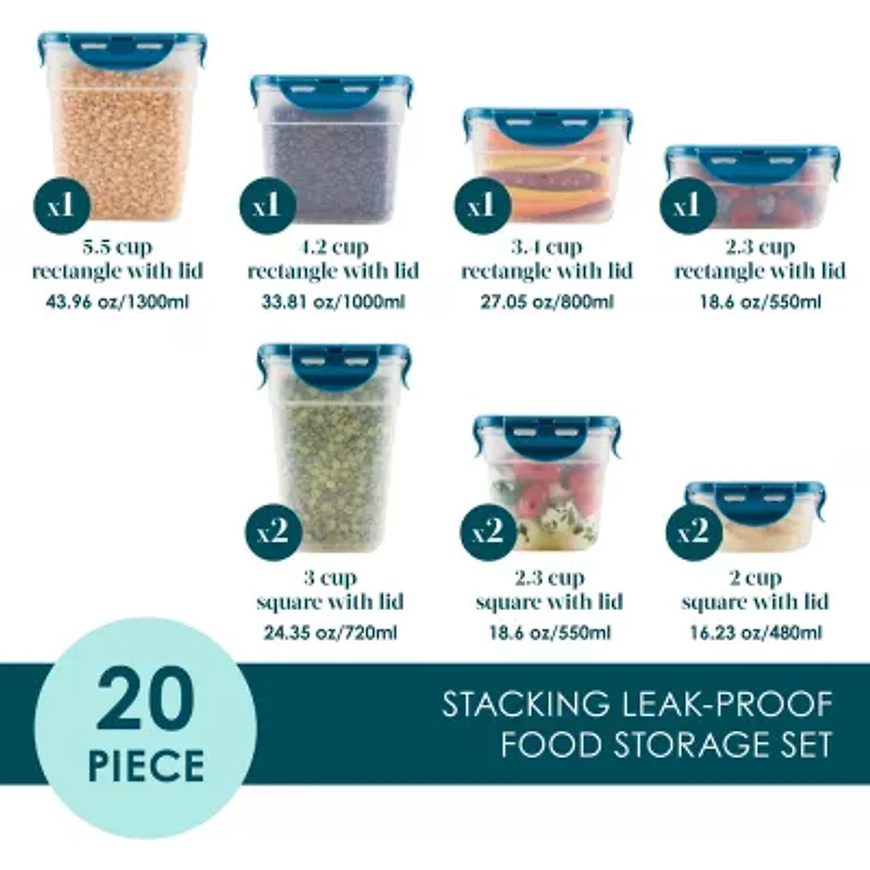 Rachael Ray Food Storage 20-pc. Food Container
