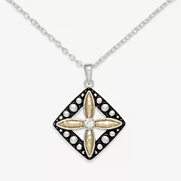 Mixit Womens Cross 18 Inch Pendant Necklace