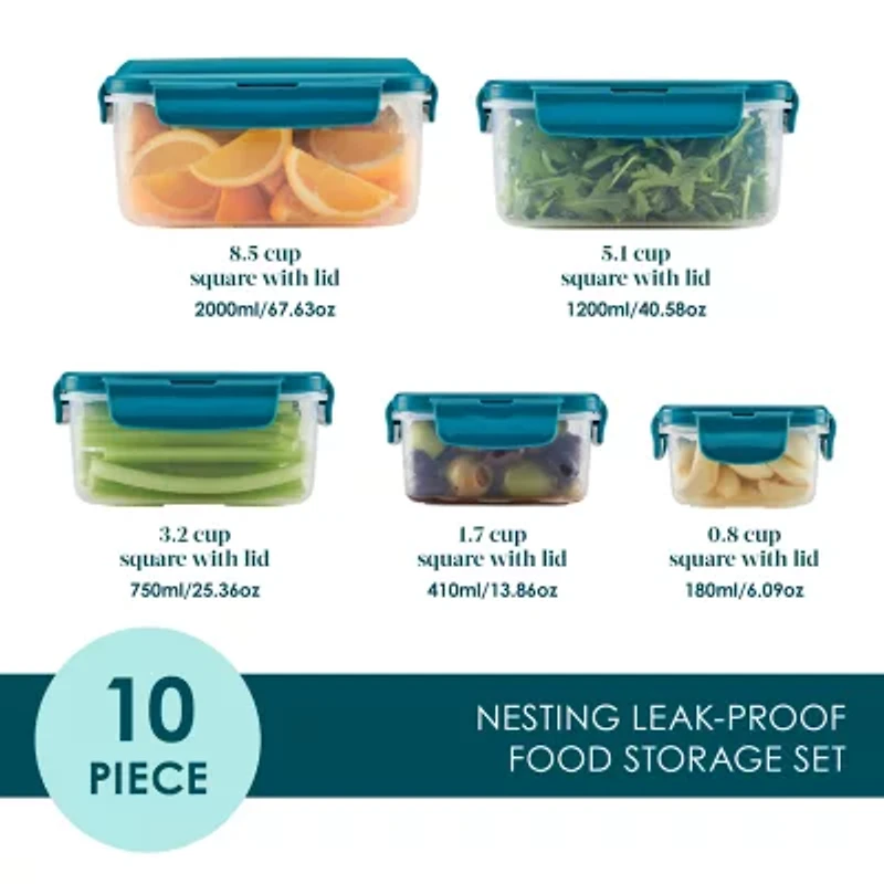 Rachael Ray Food Storage 10-pc. Food Container