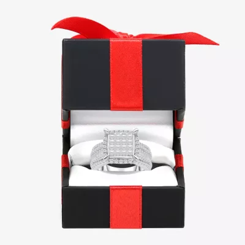 Womens 2 CT. T.W. Natural White Diamond 10K Gold Engagement Ring