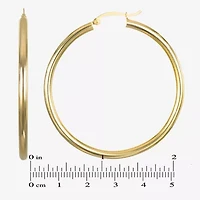 14K Gold 20mm - 50mm Hoop Earrings