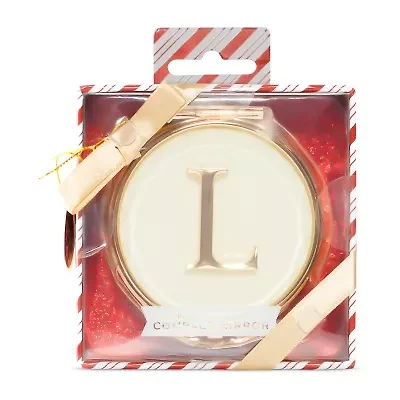 Pink Sky Monogrammed Compact Mirror