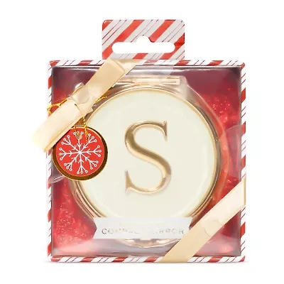 Pink Sky Monogrammed Compact Mirror