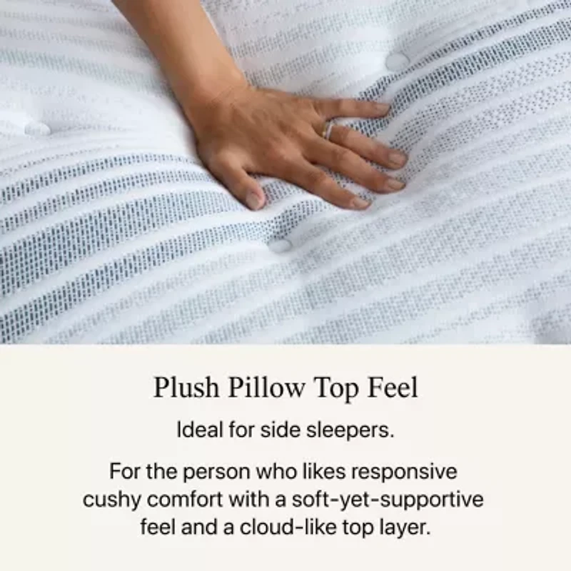 Beautyrest Harmony Cypress Bay 14.75" Plush Pillow Top - Mattress Only