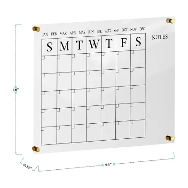Martha Stewart Wall Calendar With Notes