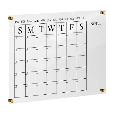 Martha Stewart Wall Calendar With Notes