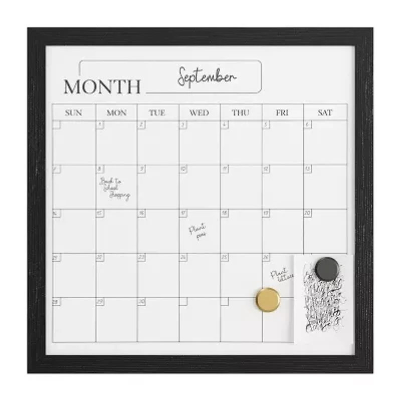 Martha Stewart 18x18 Inch Dry Erase Wall Calendar