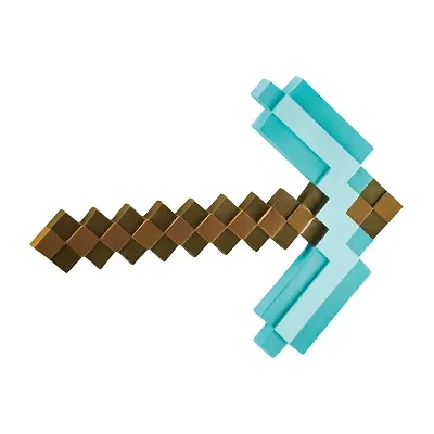 Little & Big Kid Unisex Minecraft Pickaxe Costume Accessory