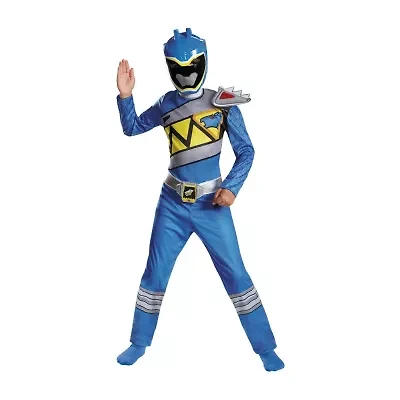 Boys Dino Charge Blue Classic Power Rangers Costume