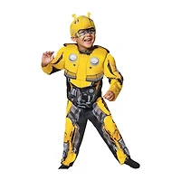 Toddler Boys Bumblebee Muscle Transformers Costume