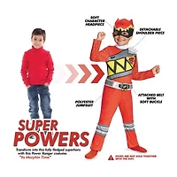 Boys Dino Charge Red Classic Power Rangers Costume