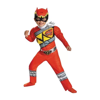 Boys Dino Charge Red Muscle Power Rangers Costume