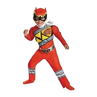Boys Dino Charge Red Muscle Power Rangers Costume