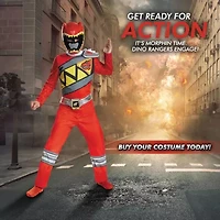 Boys Dino Charge Red Classic Power Rangers Costume