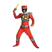 Boys Dino Charge Red Muscle Power Rangers Costume