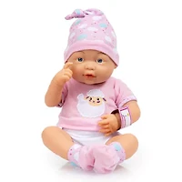 Bayer Design New Born Baby Doll 3-pc. Toy Playset