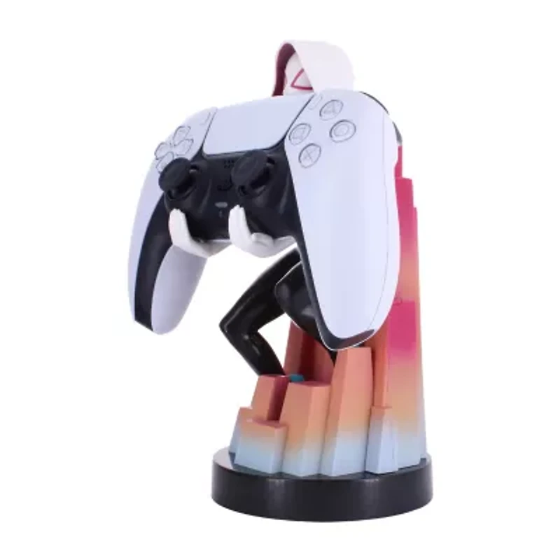 Exquisite Gaming Marvel Spider Gwen Cable Guy Mobile Phone & Video Game Controller Holder XBox 2-pc. Gaming Accessory