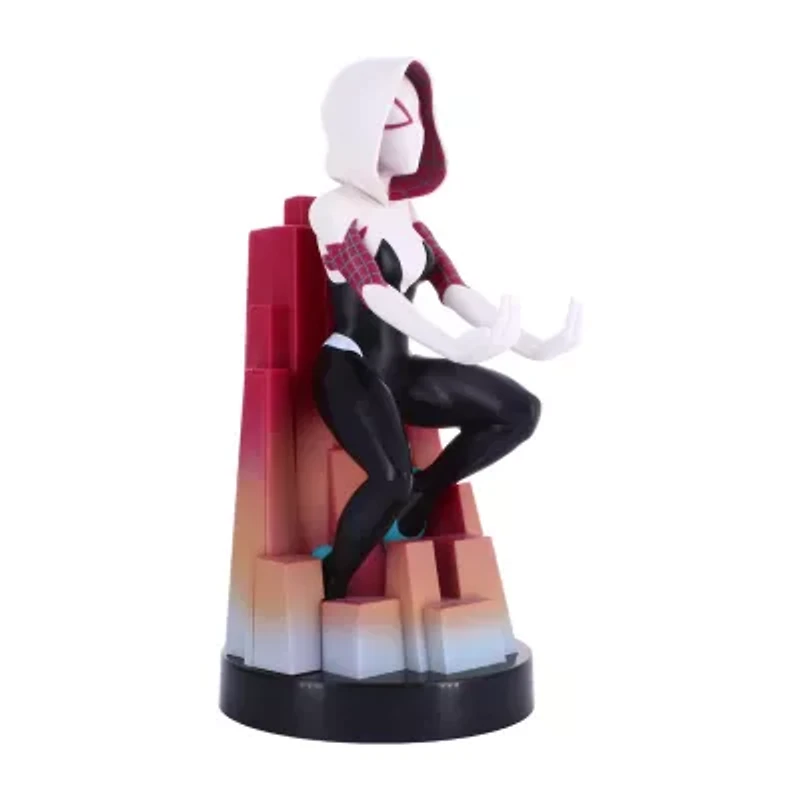 Exquisite Gaming Marvel Spider Gwen Cable Guy Mobile Phone & Video Game Controller Holder XBox 2-pc. Gaming Accessory