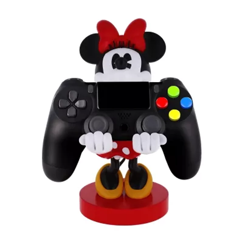 Exquisite Gaming Cable Guys: Disney Minnie Mouse Phone Stand & Controller Holder Gaming Accessory