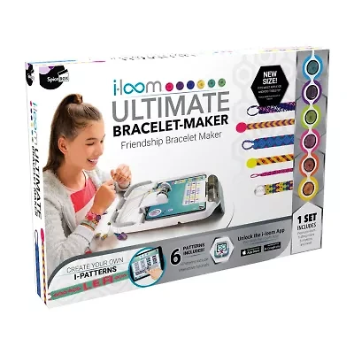 Spicebox I-Loom Bracelet Maker Kit 13-pc. Jewelry Kit