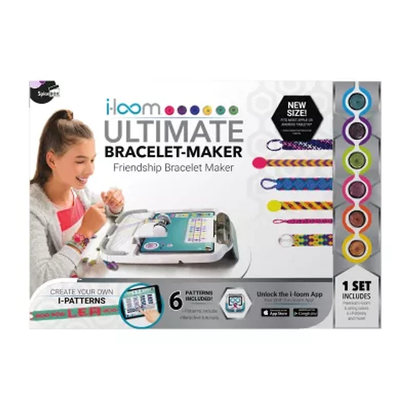 Spicebox I-Loom Bracelet Maker Kit 13-pc. Jewelry Kit