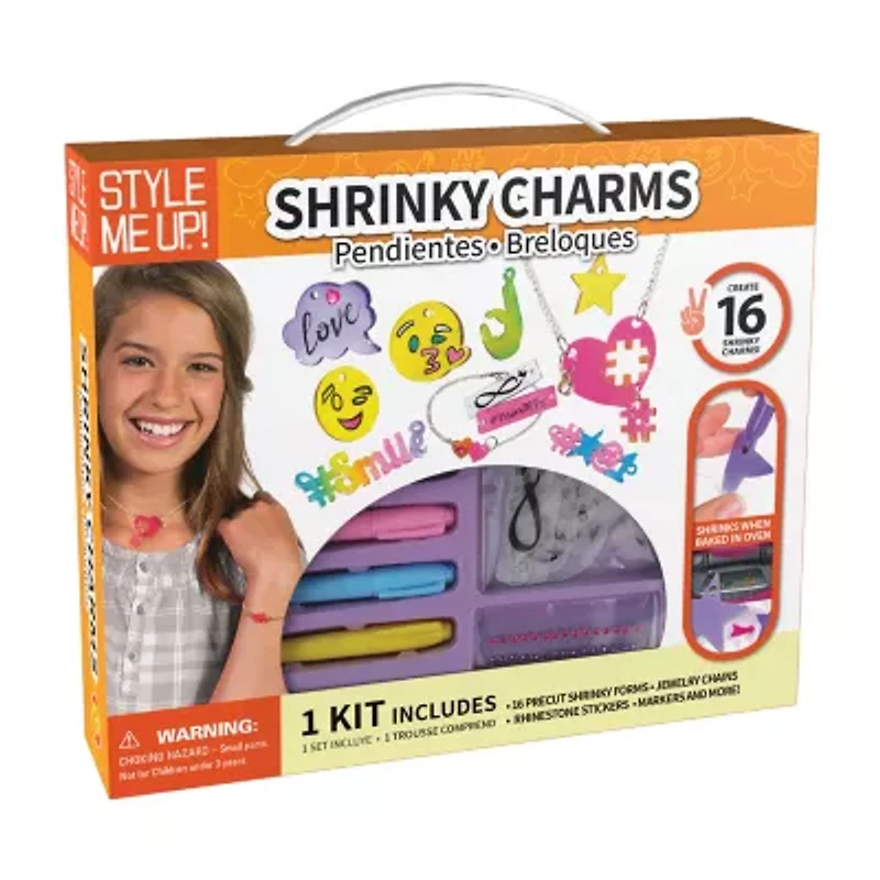 Style Me Up Shrinky Charms - Kids Crafting Kit Fashion Kit