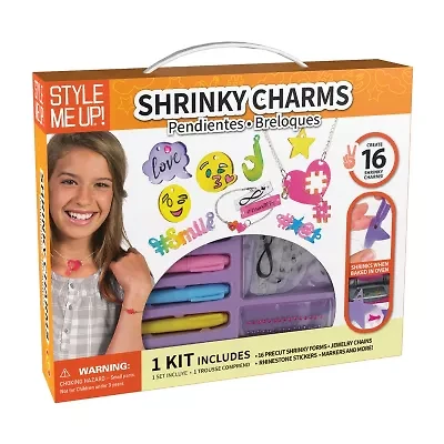 Style Me Up Shrinky Charms - Kids Crafting Kit Fashion Kit