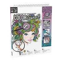 Style Me Up Cool Swirl - Kids Art Kit 14-pc. Art Set